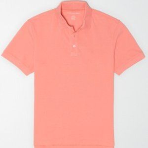 Super Soft Icon Pique Polo Shirt XL Coral